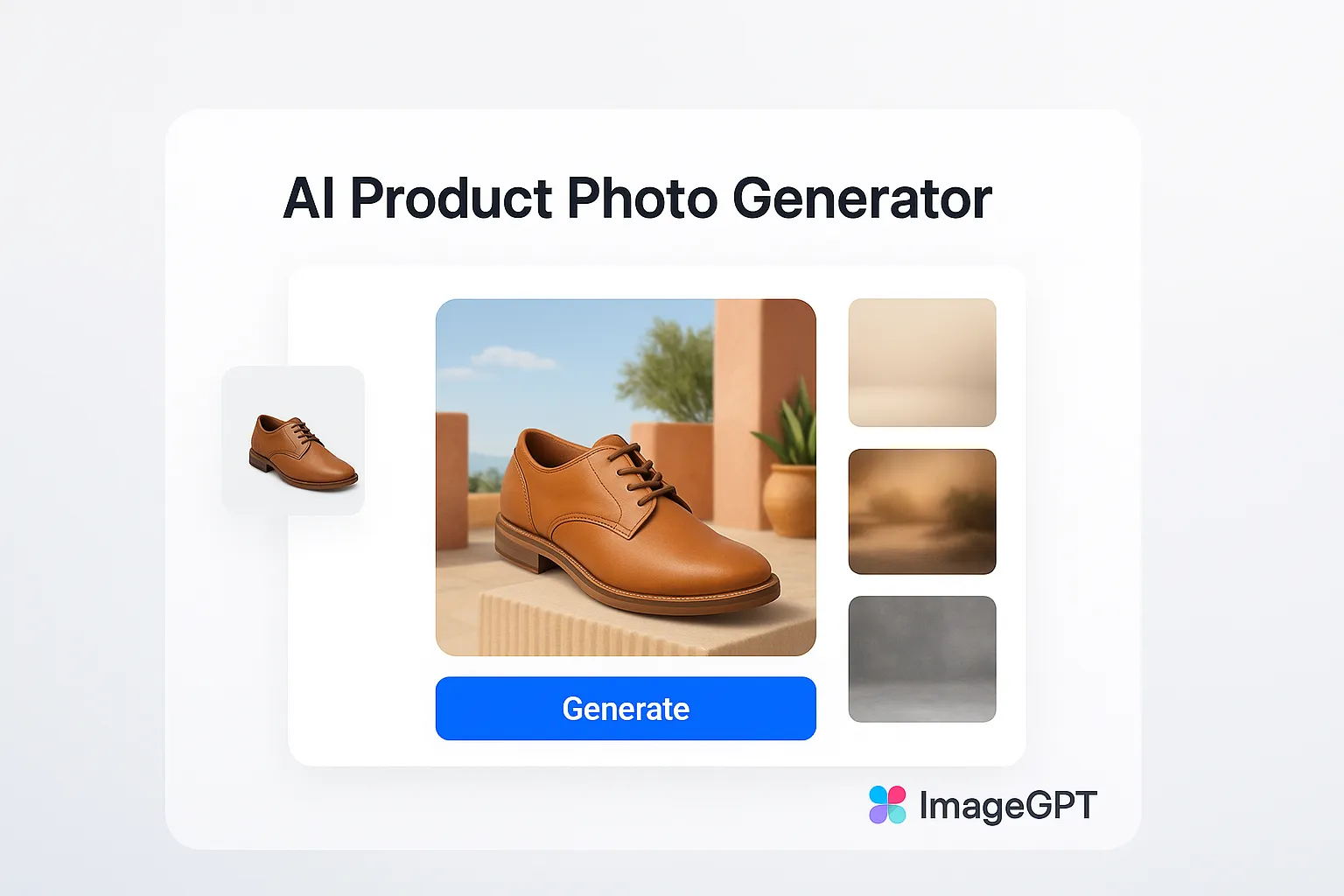 AI Product Photo Generator