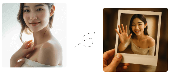 Polaroid Effect Example